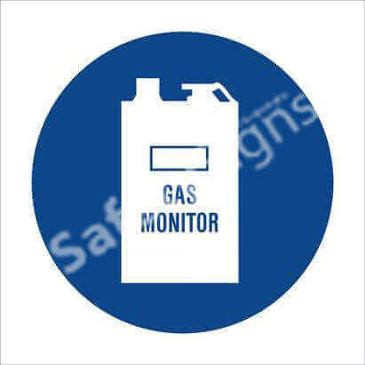 Carbon Monoxide Gas Moniotor Shall Be Worn